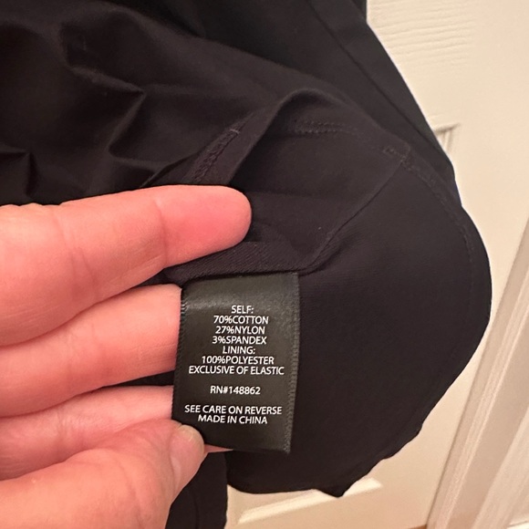 Torrid Elegant Black Poplin Puff Sleeve with Pockets Midi Dress Size 00 New - Picture 6 of 10